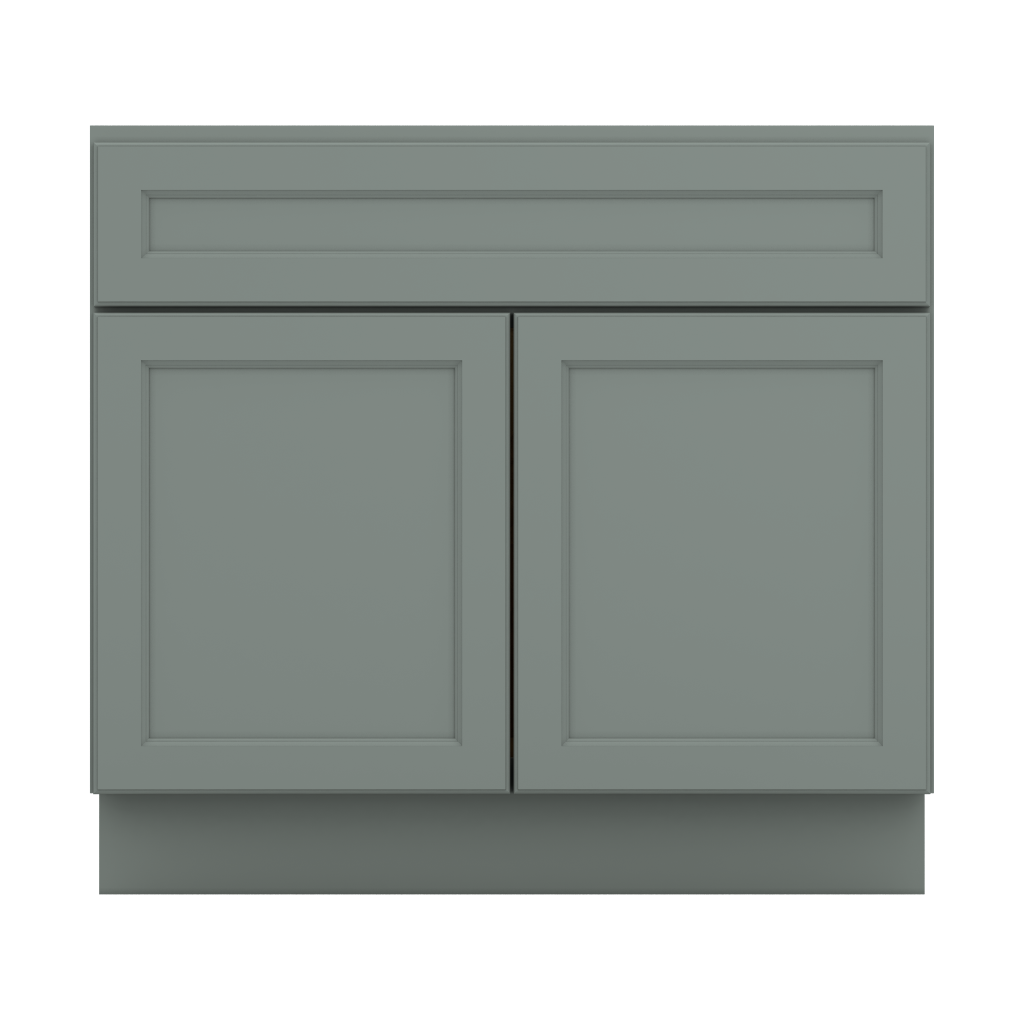 J&K Sage E3 Vanity Base Sink Door/False Drawer 36" W x 33" H x 21" D